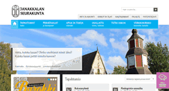 Desktop Screenshot of janakkalanseurakunta.fi